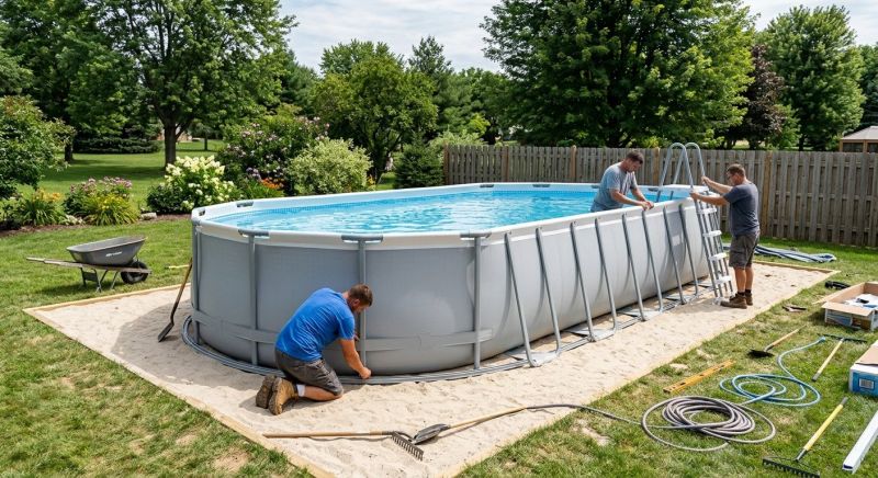What To Expect During An Above-Ground Pool Installation