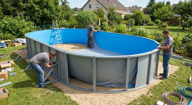 Above Ground Pool Construction