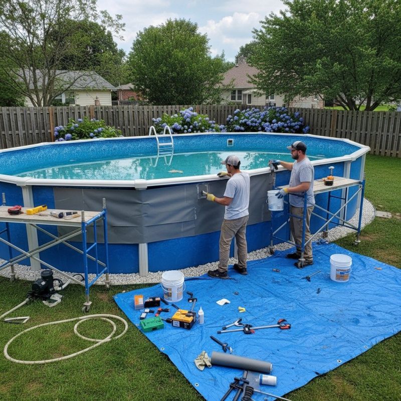 Above-Ground Pool Leak Repair: Causes, Detection, And Solutions
