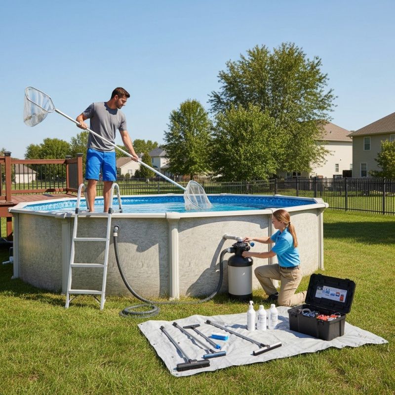 Above-Ground Pool Maintenance Costs: What Pool Owners Should Expect Each Year