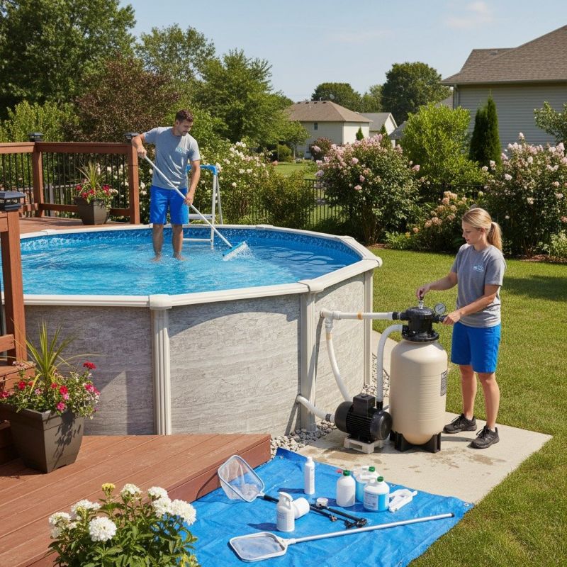 Above-Ground Pool Maintenance Costs: What Pool Owners Should Expect Each Year