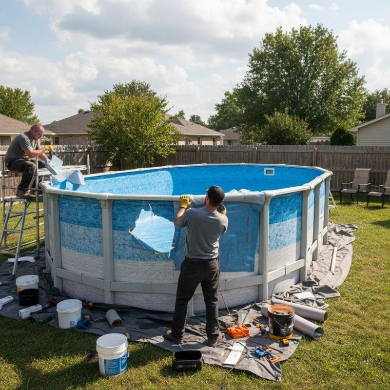 Above Ground Pool Repair Warning Signs Homeowners Shouldn’t Ignore