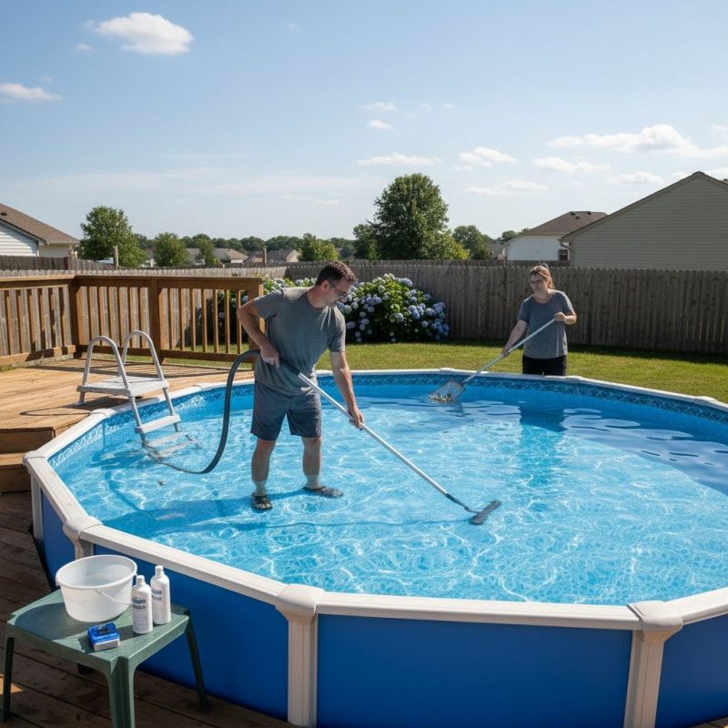 Above Ground Pool Servicing