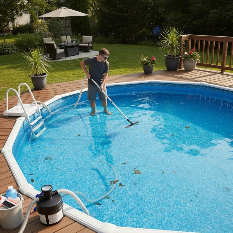 Above Ground Pool Servicing