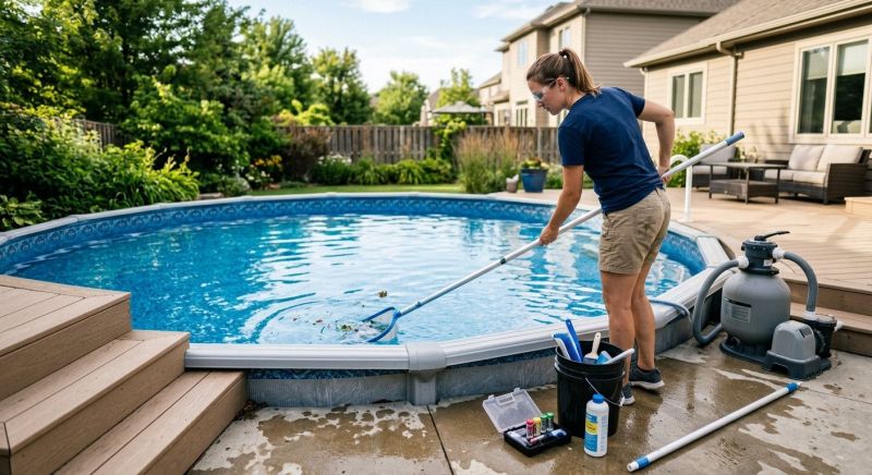 Above Ground Pool Servicing