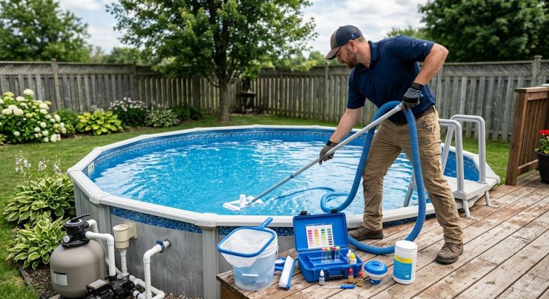 Above Ground Pool Servicing