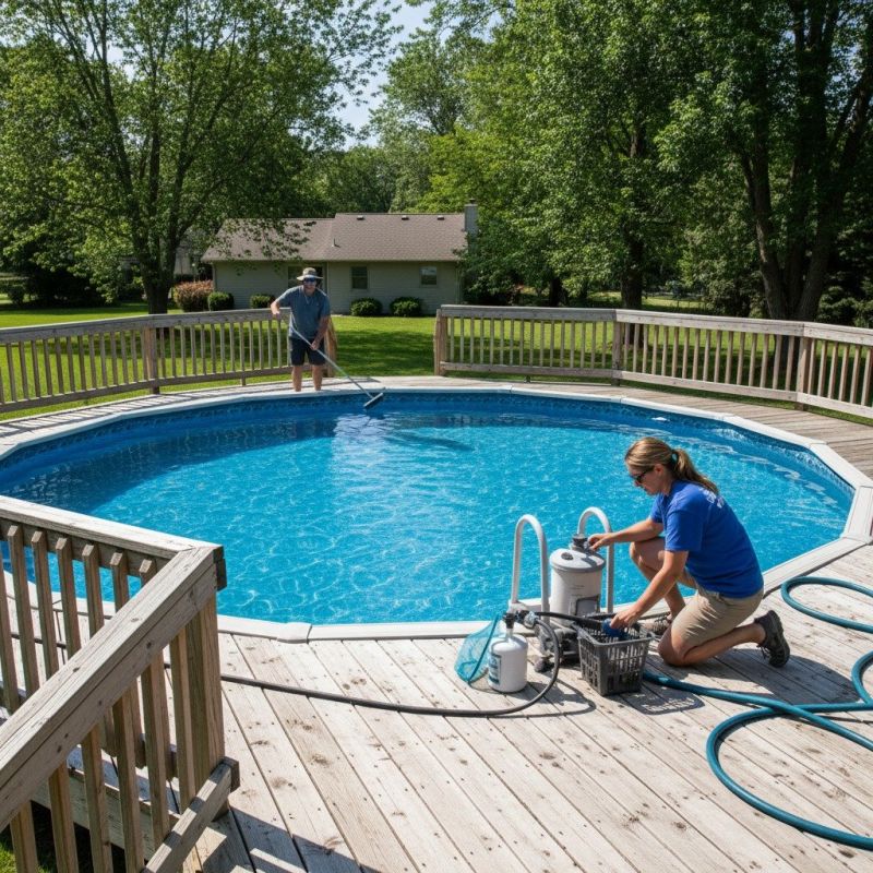 Above Ground Pool Servicing