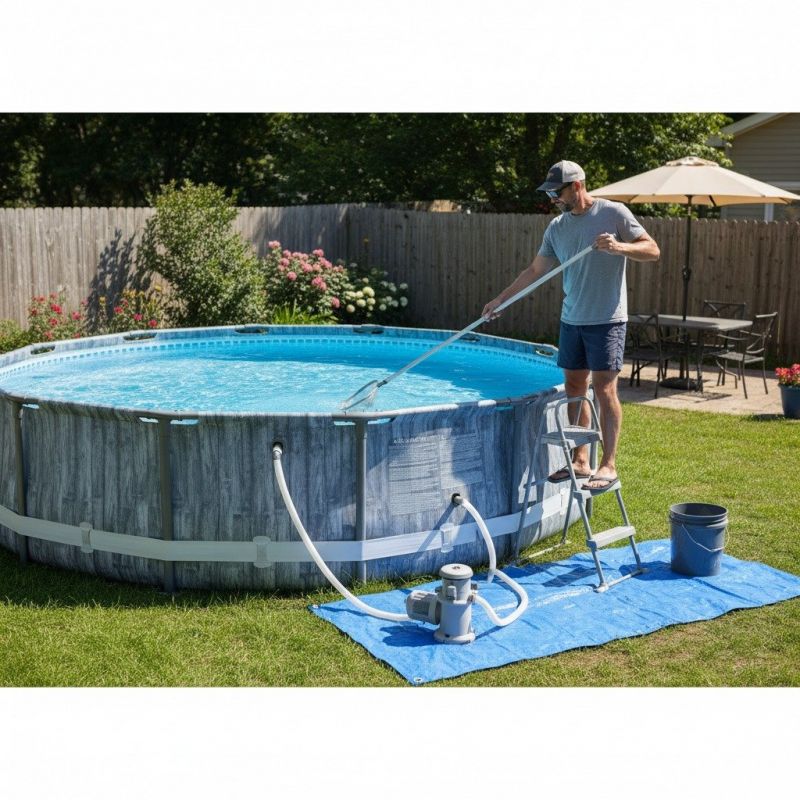 Above Ground Pool Servicing