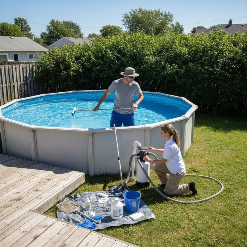 How Often Above Ground Pools Need Professional Maintenance