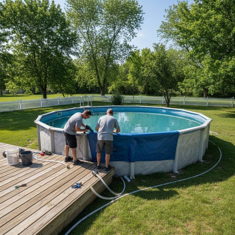 Most Common Above Ground Pool Repairs And What Causes Them