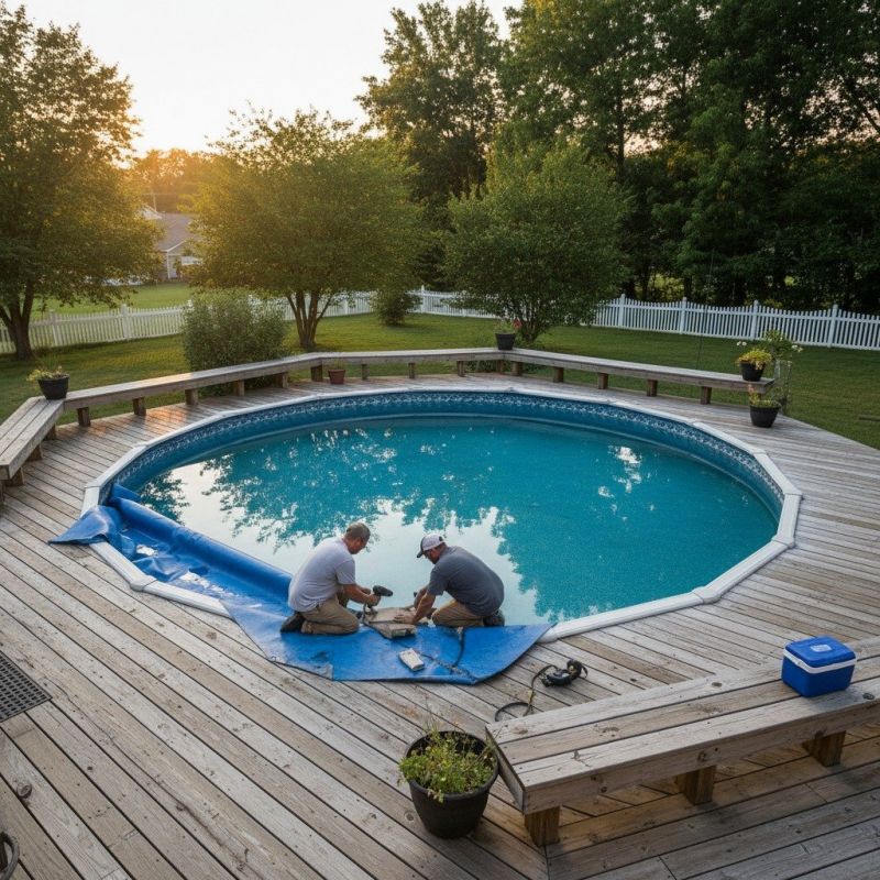 Most Common Above Ground Pool Repairs And What Causes Them