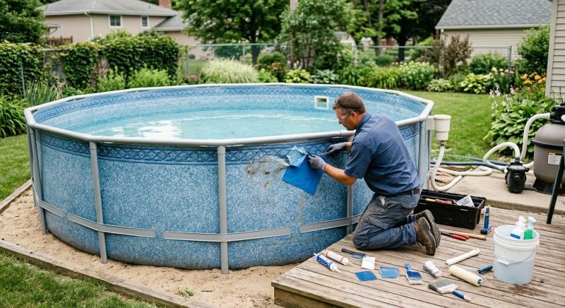 Most Common Above Ground Pool Repairs And What Causes Them