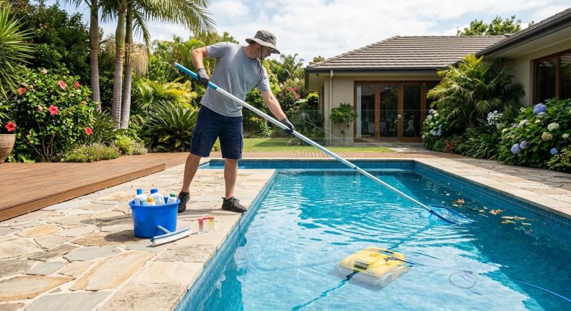Pool Algae Removal
