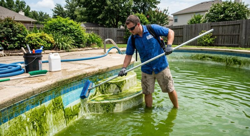 Pool Algae Removal