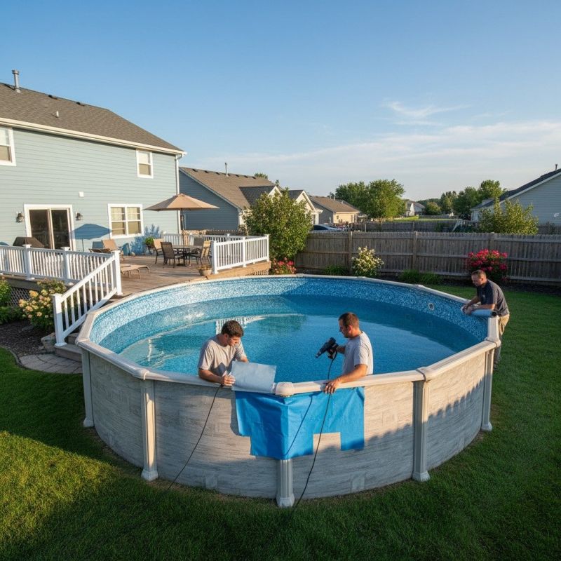 Pool Liner Repair Service