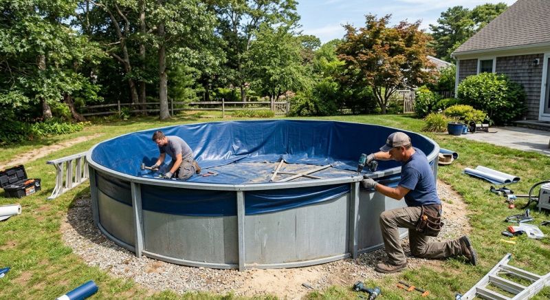 Pool Liner Repair Service