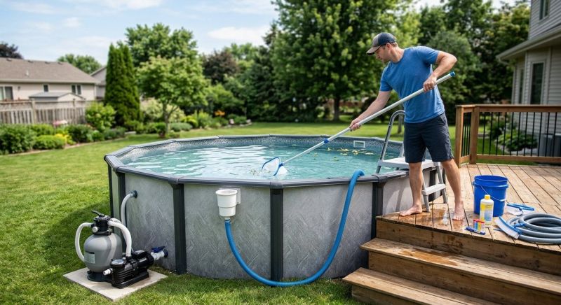 Seasonal Maintenance Tips For Above Ground Pools