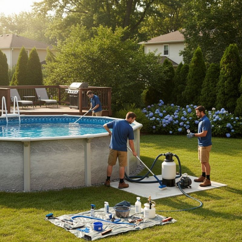 Seasonal Maintenance Tips For Above Ground Pools