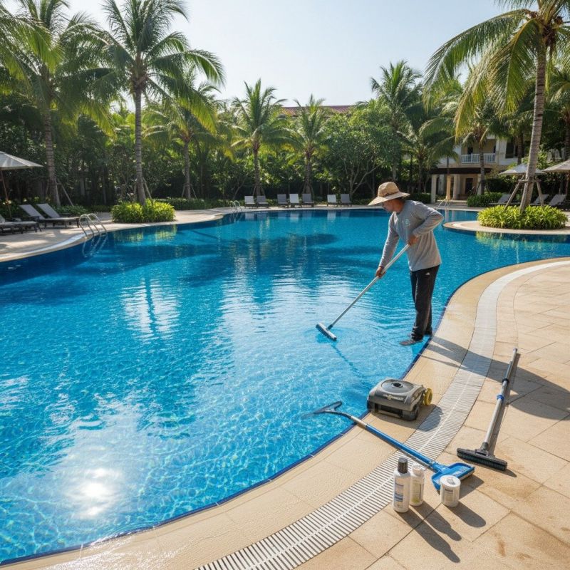 Swimming Pool Cleaning Service