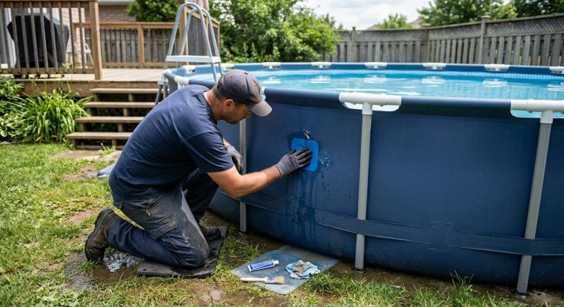 Swimming Pool Crack Repair