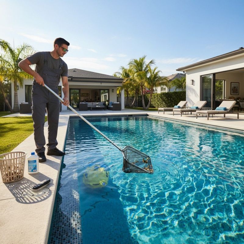 Weekly Pool Cleaning Service
