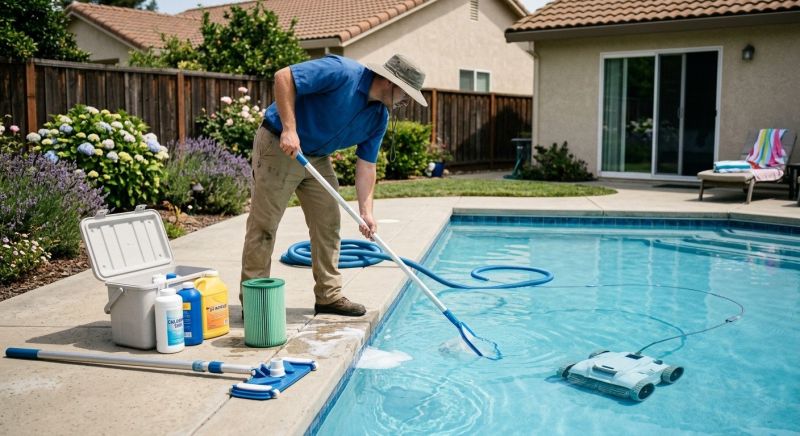 Weekly Pool Cleaning Service