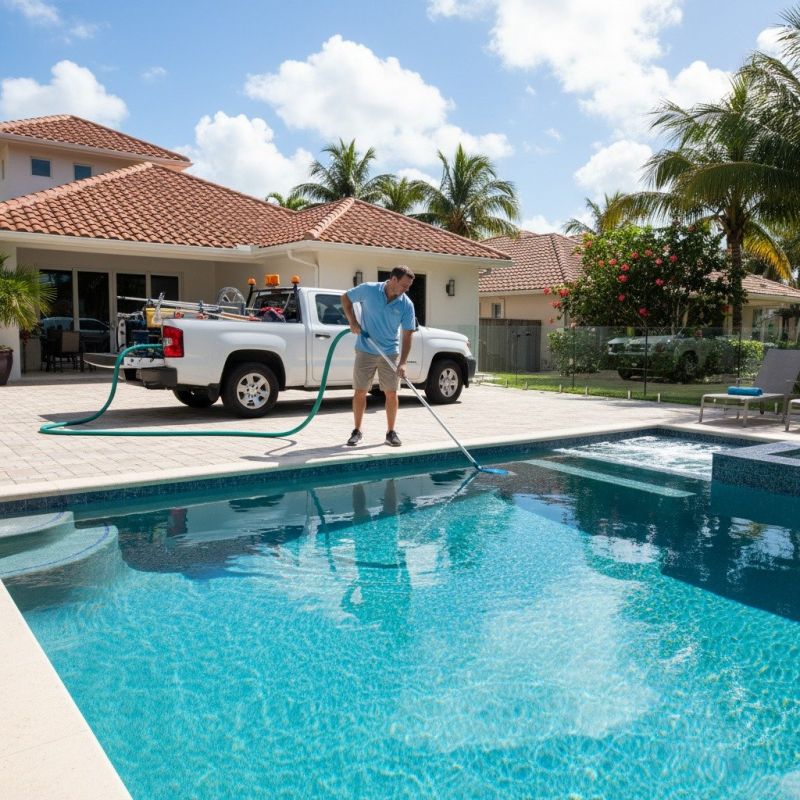 Weekly Pool Cleaning Service